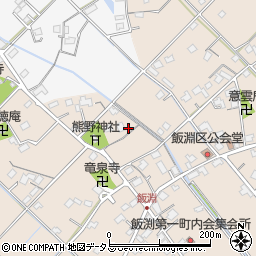 静岡県焼津市飯淵250周辺の地図