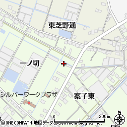 愛知県西尾市一色町生田一ノ切43周辺の地図