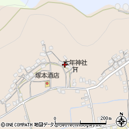 兵庫県たつの市御津町朝臣1126-1周辺の地図