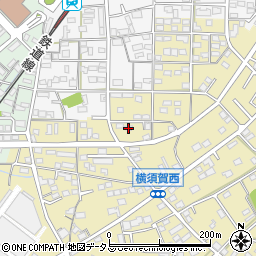 静岡県浜松市浜名区横須賀1420周辺の地図