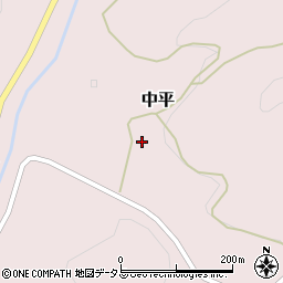 広島県神石郡神石高原町中平533周辺の地図
