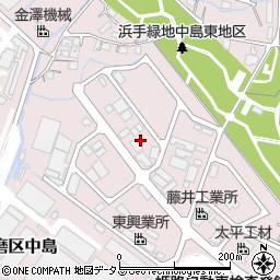兵庫県姫路市飾磨区中島3455周辺の地図