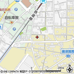 静岡県浜松市浜名区横須賀1555周辺の地図