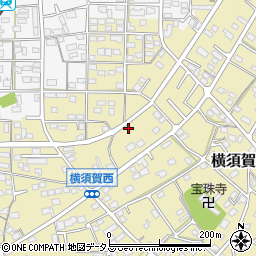 静岡県浜松市浜名区横須賀1267周辺の地図