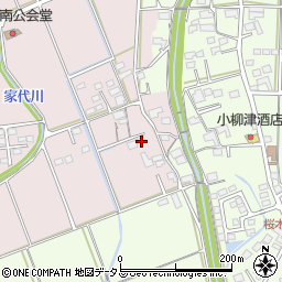 静岡県掛川市家代75周辺の地図
