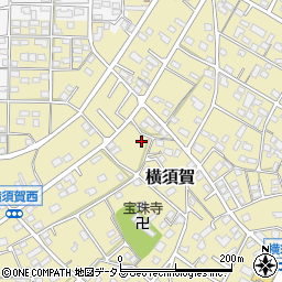 静岡県浜松市浜名区横須賀1019-1周辺の地図