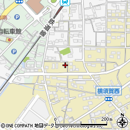 静岡県浜松市浜名区横須賀1551周辺の地図