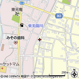 静岡県浜松市浜名区善地1781周辺の地図