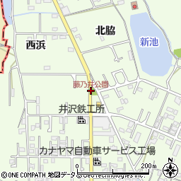 藤乃井公園周辺の地図