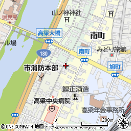 岡山県高梁市弓之町46周辺の地図