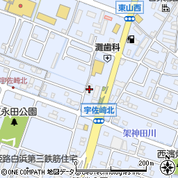 兵庫県姫路市東山1437周辺の地図