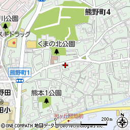 四宮電気店周辺の地図