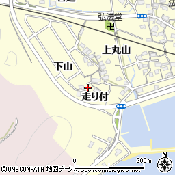 愛知県西尾市東幡豆町走り付98周辺の地図
