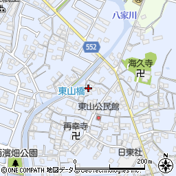 兵庫県姫路市東山748周辺の地図