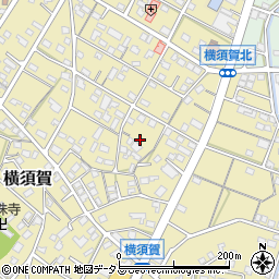 静岡県浜松市浜名区横須賀531周辺の地図