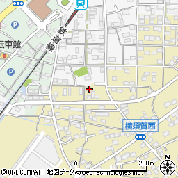 静岡県浜松市浜名区横須賀1548周辺の地図