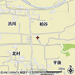 京都府木津川市山城町綺田柏谷6周辺の地図