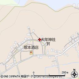 兵庫県たつの市御津町朝臣1083-2周辺の地図