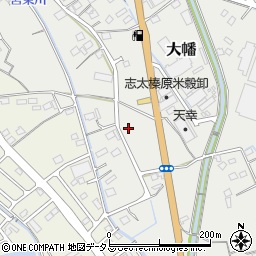 静岡県榛原郡吉田町大幡1617周辺の地図