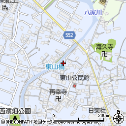 兵庫県姫路市東山756周辺の地図