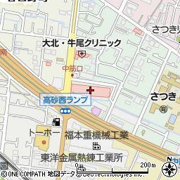 医療法人沖縄徳洲会高砂西部病院居宅介護支援事業所周辺の地図