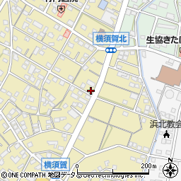 静岡県浜松市浜名区横須賀551周辺の地図
