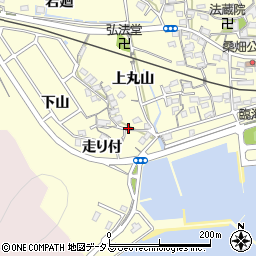 愛知県西尾市東幡豆町走り付43周辺の地図