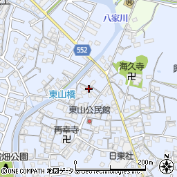 兵庫県姫路市東山739周辺の地図