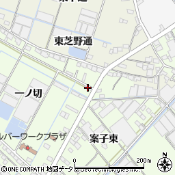 愛知県西尾市一色町生田一ノ切36周辺の地図