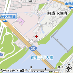 兵庫県姫路市飾磨区中島2757周辺の地図