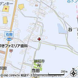 愛知県知多郡美浜町奥田石畑435周辺の地図