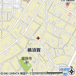 静岡県浜松市浜名区横須賀561周辺の地図