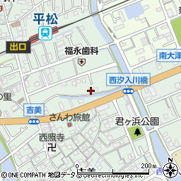 兵庫県姫路市大津区吉美816周辺の地図