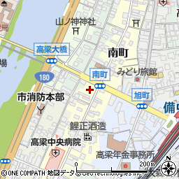 岡山県高梁市南町27周辺の地図