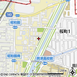 エクロール昭和園周辺の地図