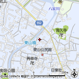 兵庫県姫路市東山739-3周辺の地図