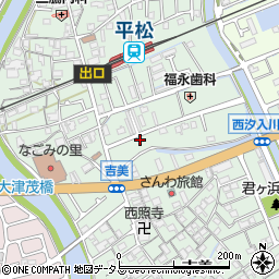 兵庫県姫路市大津区吉美803-8周辺の地図