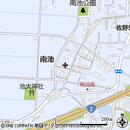 兵庫県高砂市阿弥陀町南池219周辺の地図