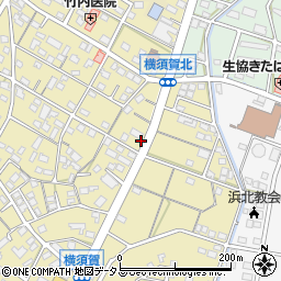 静岡県浜松市浜名区横須賀549周辺の地図