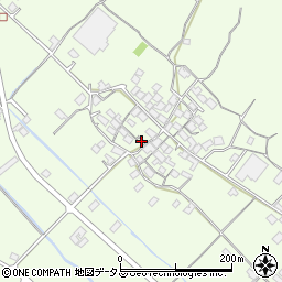 兵庫県加古川市東神吉町升田1187-1周辺の地図
