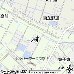 愛知県西尾市一色町生田一ノ切76-4周辺の地図