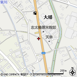 静岡県榛原郡吉田町大幡1673周辺の地図