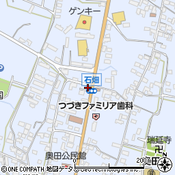 愛知県知多郡美浜町奥田石畑383周辺の地図