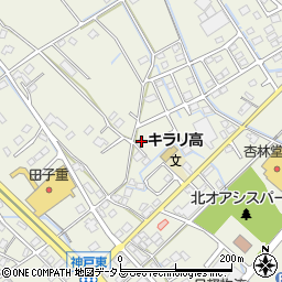 静岡県榛原郡吉田町神戸722周辺の地図