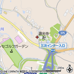 広島県三次市西酒屋町151周辺の地図