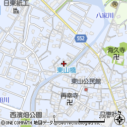 兵庫県姫路市東山394周辺の地図