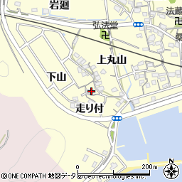 愛知県西尾市東幡豆町走り付49周辺の地図
