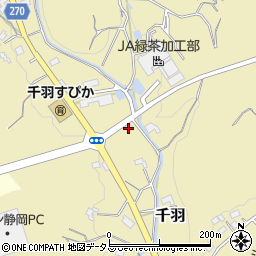 静岡県掛川市千羽594周辺の地図