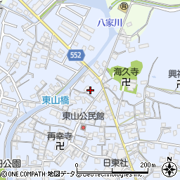 兵庫県姫路市東山761周辺の地図