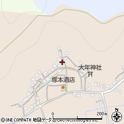 兵庫県たつの市御津町朝臣966周辺の地図